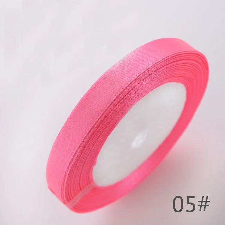 Атласные ленты 22 метра в рулоне 10 мм рождественские свадебные украшения