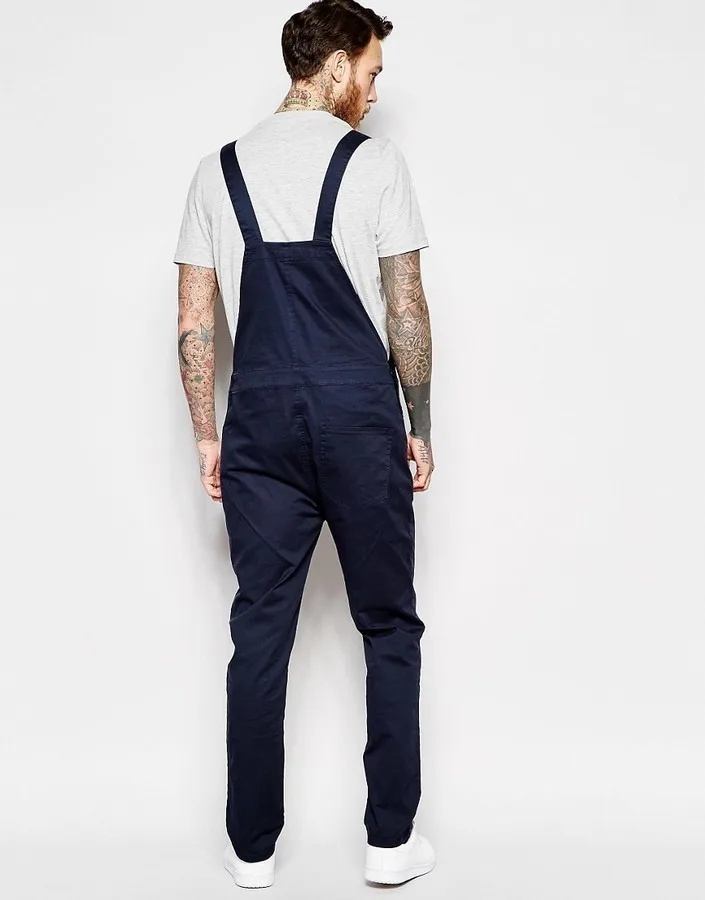 Pantalon Homme джинсы мужские джинсовые комбинезоны прямые свободные брюки на