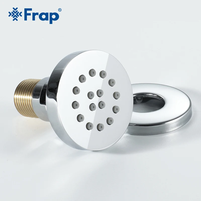 Аксессуары для ванной комнаты Frap настенный смеситель душа из хромированной