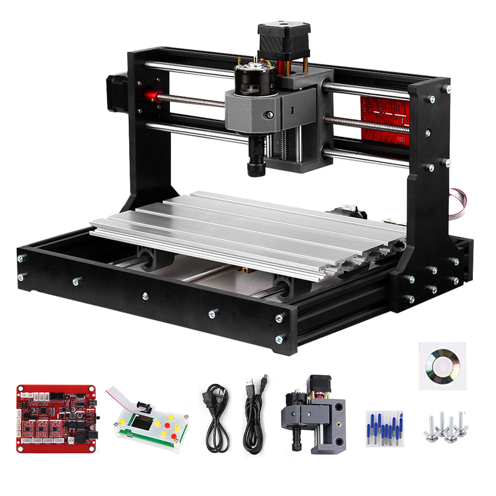 

Лазерный гравировальный станок с ЧПУ Pro GRBL управление DIY CNC машина 3 оси Pcb фрезерный станок деревообрабатывающий фрезерный станок гравер с у...