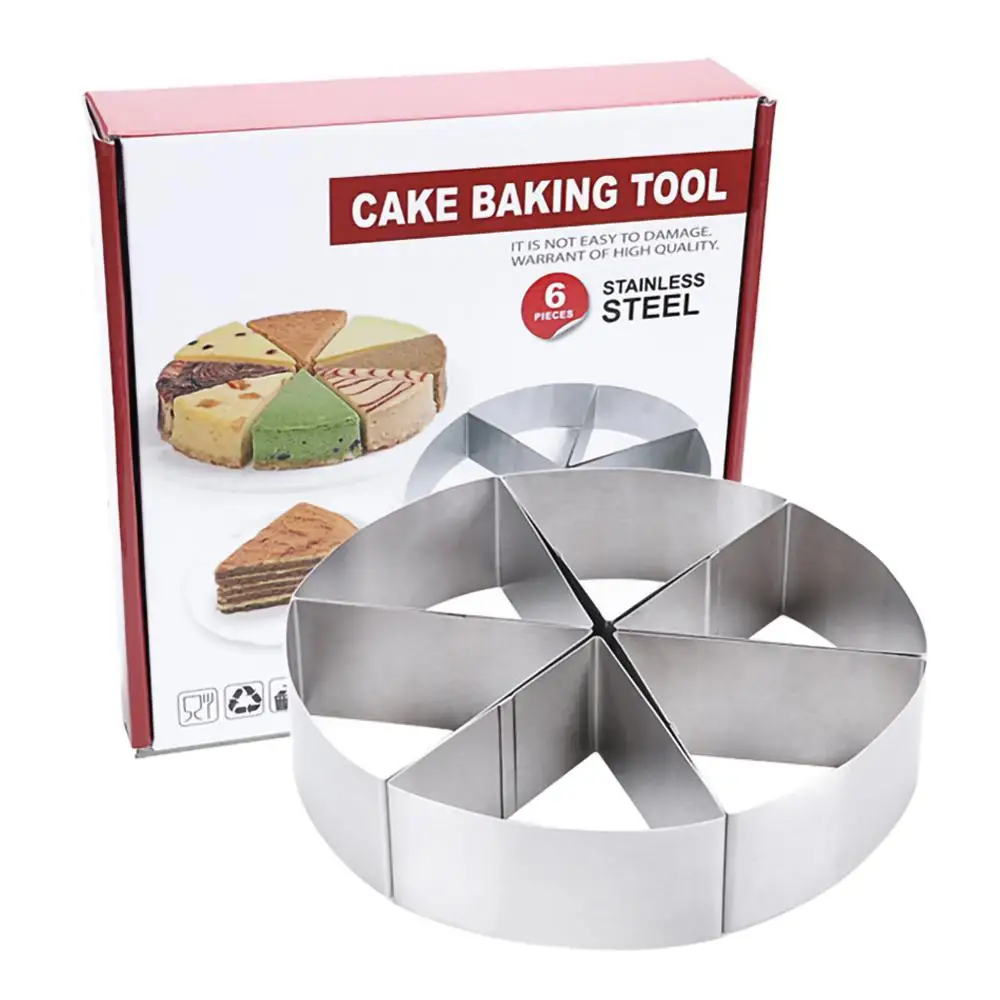 6 точек треугольная форма круглая муссовая кольцевая из нержавеющей стали для