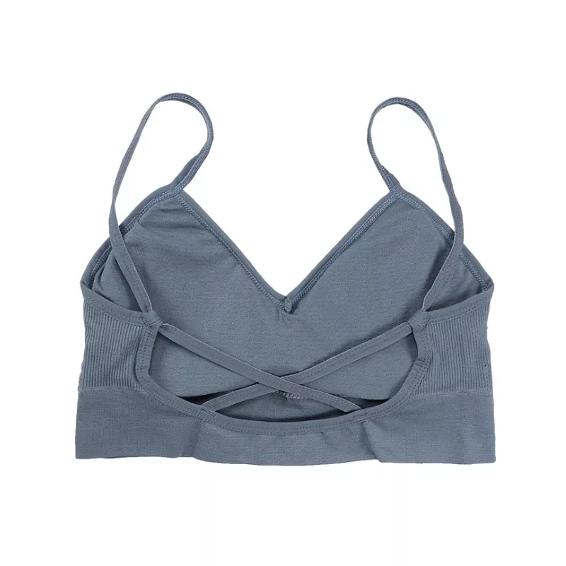 

Women Bras Breathable Sports Bra Anti-sweat Shockproof Padded Sports Bra Yoga Top Athletic Gym Running Fitness Workout Sport Top