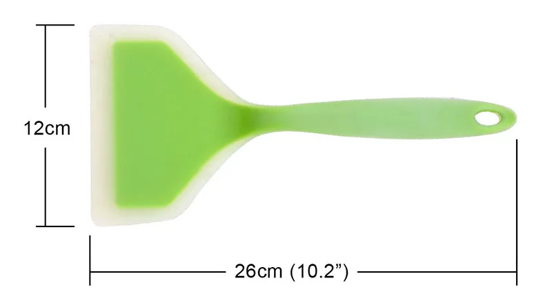 Силиконовая кухонная утварь лопатка говядина мясо яйцо кухонный скребок широкая