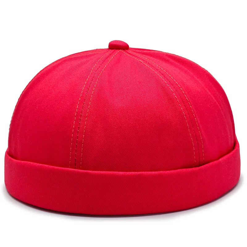 Summer Knit Mens Hat Skull Cap Men Beanie Short Brimless Baggy Melon Docker Fisherman Knitted Women | Аксессуары для одежды