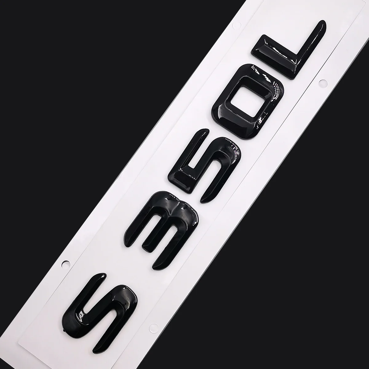 Оригинальный размер 1:1 эмблема заднего хвоста автомобиля с номером буквы стикер