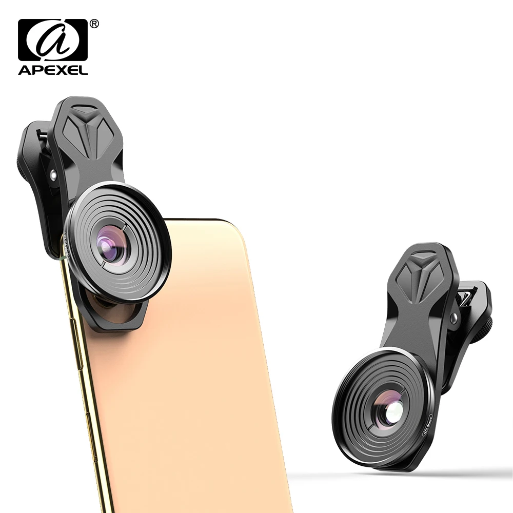 APEXEL профессиональный HD 10X Супер макрообъектив микро объективы с универсальным