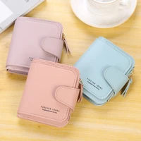 2021 leather wallet womens short wallet card holder womens wallet purse zipper coin purse womens wallet purse in hand