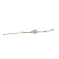trendy single crystal bracelet alloy bracelet on hand women bracelet accessories fashion jewellery the best gift for friend