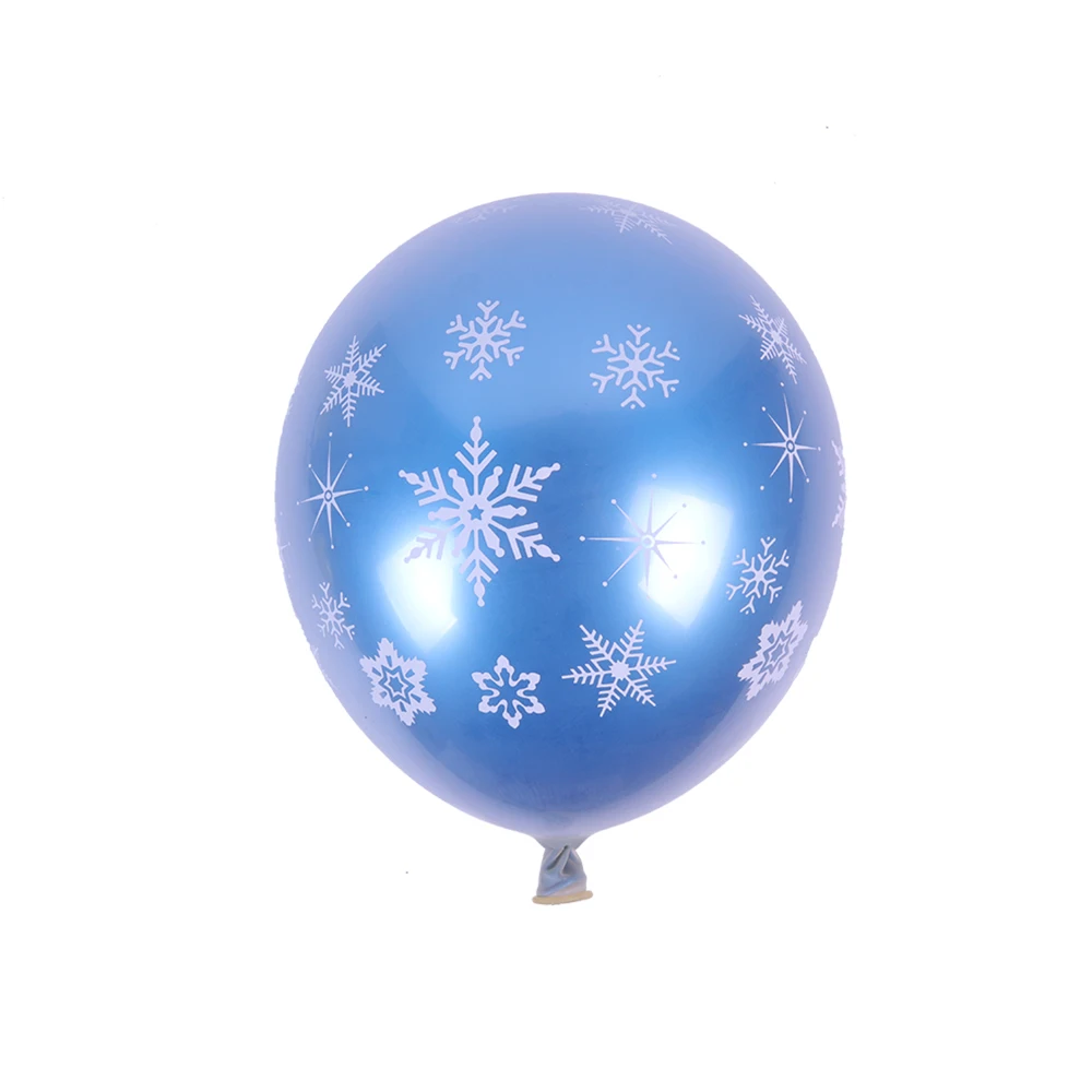 Guirnalda de globos para fiesta de Navidad, globos de aluminio de copo de nieve congelado, decoraci&oacute;n para fiesta de cumplea&ntilde;os, recuerdos para ni&ntilde;os, decoraci&oacute;n para el hogar, 104 Uds.-3