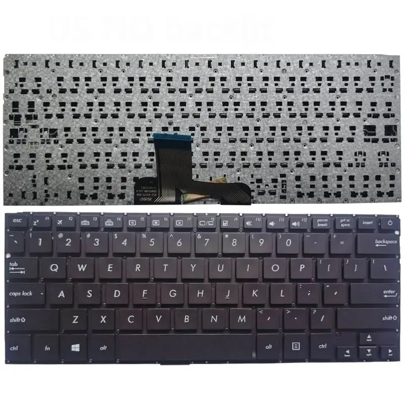 Новая клавиатура US для ноутбука ASUS Zenbook UX310 UX310UA UX310UQ UX410 UX410UA UX410UQ U4000 U4000U U4000UQ без