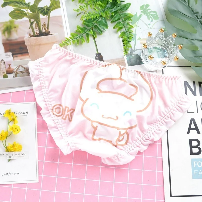 Японские милые аниме трусики для женщин и девушек Мультяшные стринги брифы в