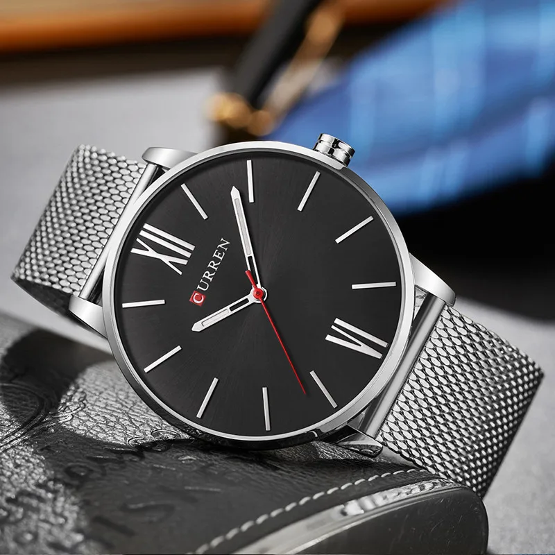 

CURREN Fashion Mens Watches Male Top Brand Luxury Quartz Watch Men Casual Slim Waterproof Sport WristWatch Relogio Masculino