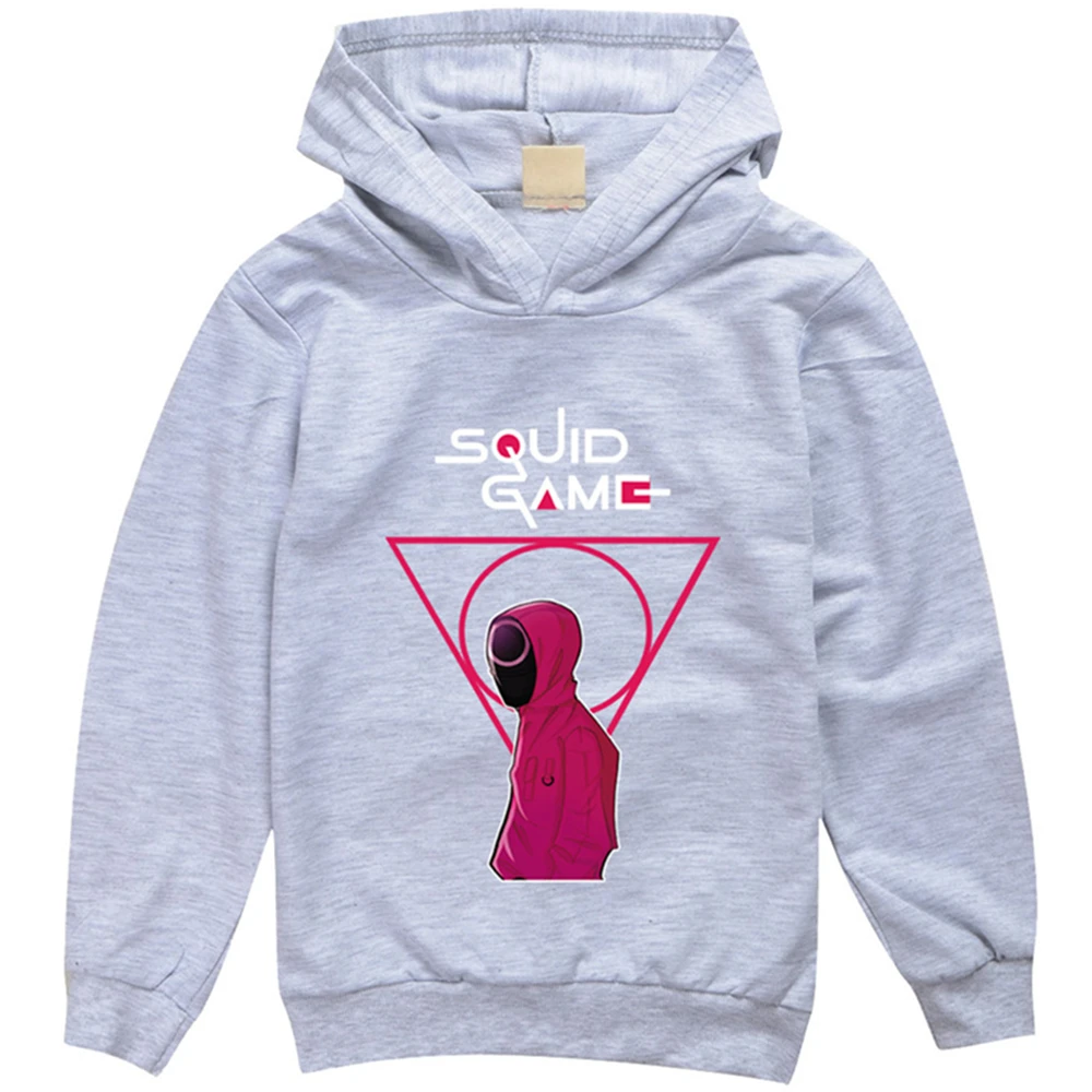 

Детская футболка с капюшоном для мальчиков и девочек, в Корейском стиле