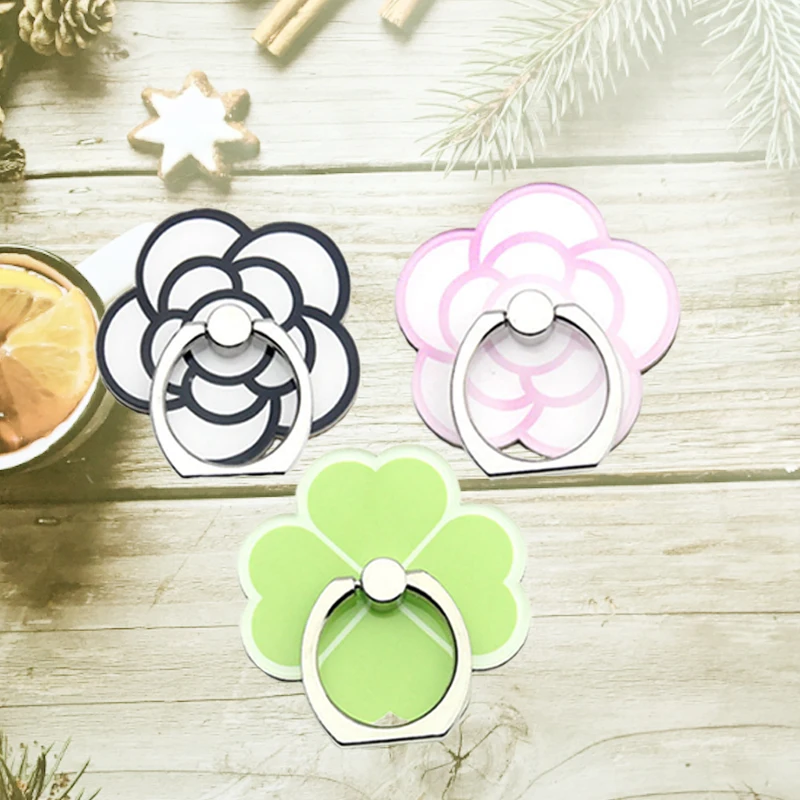 

3Pcs 360 Degree Rotatable Phone Holder Finger Ring Holder Foldable Holder Smartphone Stand Cartoon Bracket Cellular Support Acc