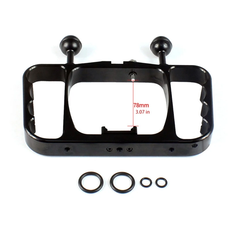 

Action Camera Camcorder Stabilizer Dual Hand Grip for-GoPro 7/(2018)/6/5/4/3