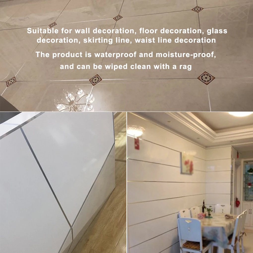 1 шт. водостойкая золотистая/Серебристая Наклейка из ПВХ | Дом и сад