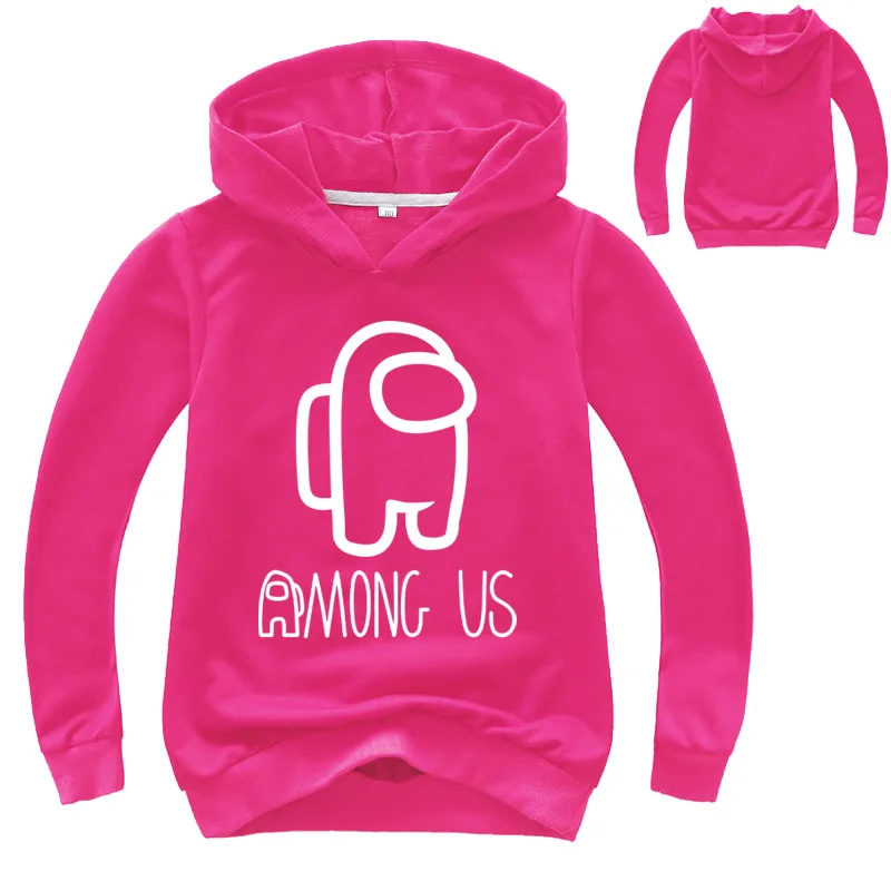 

New Video Game Impostor Hoodie Kids Graphic Anime Among Us Sweatshirt Boys Streetwear Cartoon HipHop Baby Girls Pullover Clothes