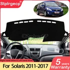 Противоскользящий коврик для приборной панели Hyundai Solaris, Accent 2011, 2012, 2013, 2014, 2016, 2017, RB