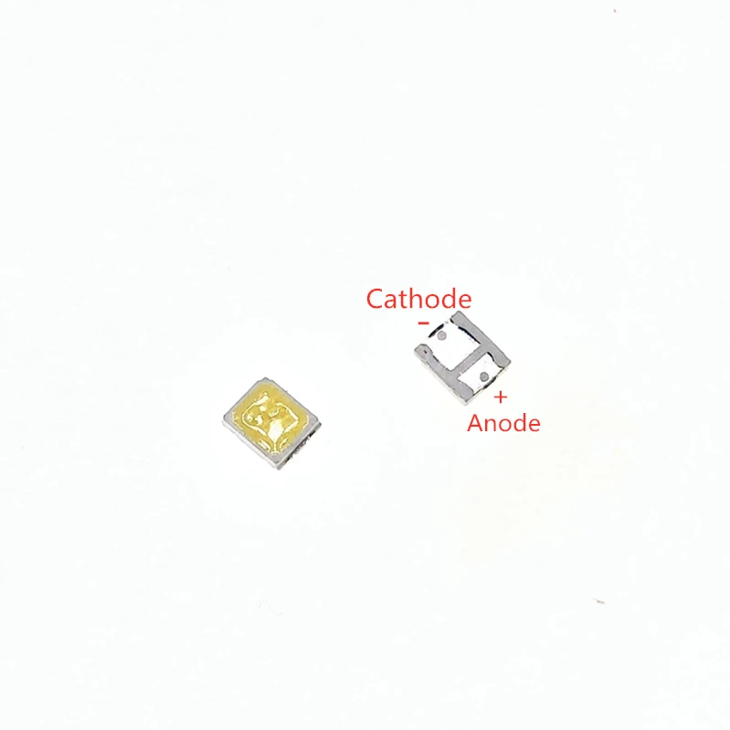 Светодиодный чип SMD высокой яркости 50-1000 шт./лот 2835 125Lm 1 Вт 9 В 3000K 4000K 6000K 9000K Белый