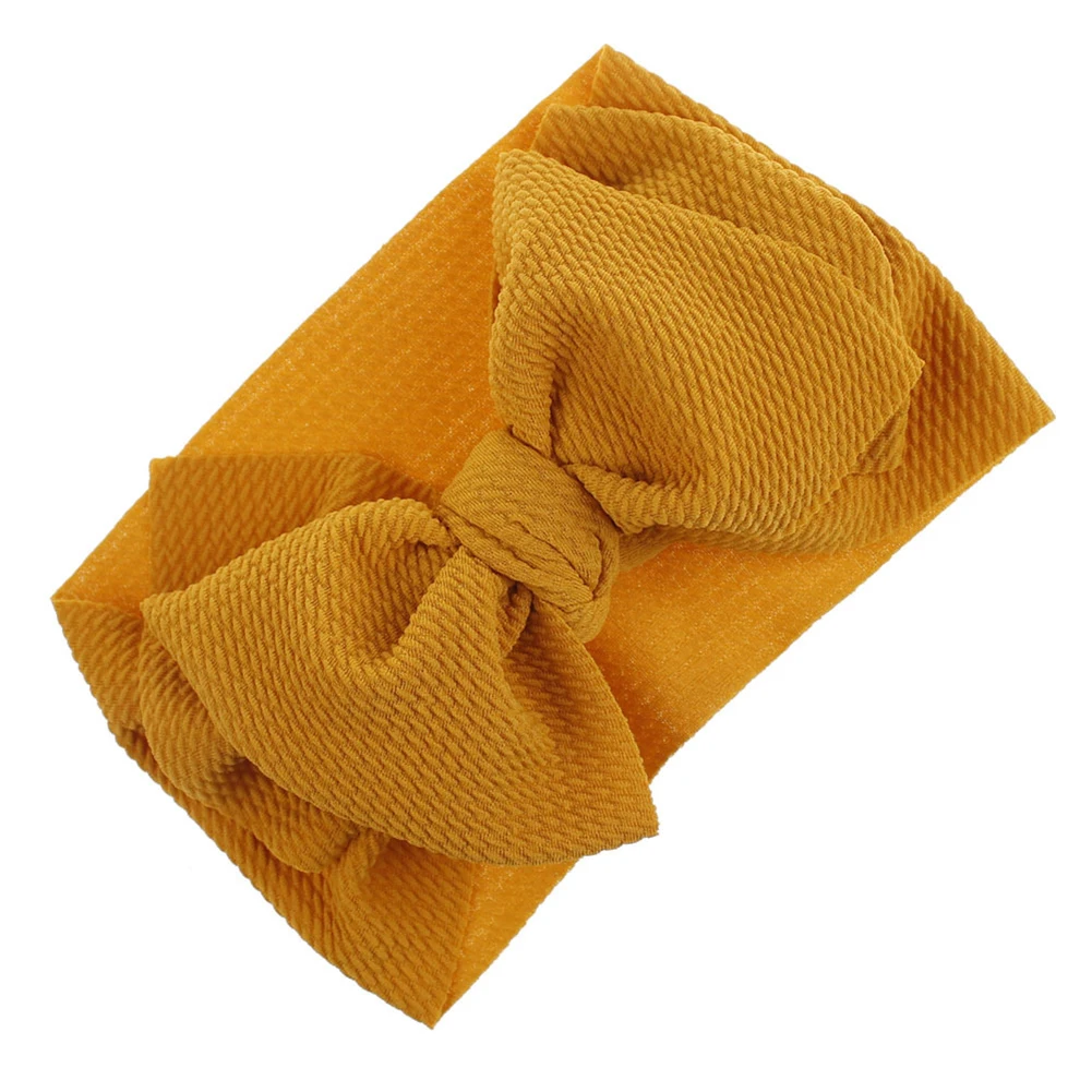 Повязка на голову с большим бантом ярких цветов Детская повязка верхняя женская