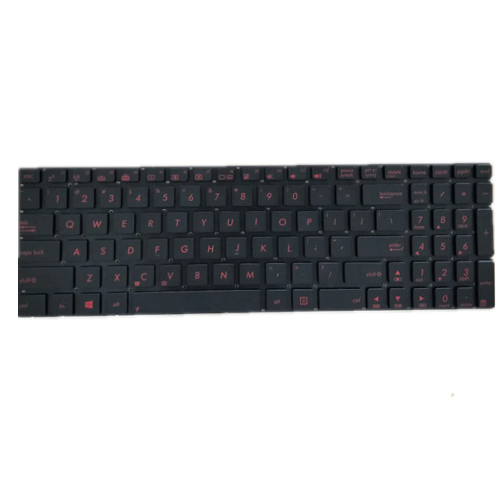 Клавиатура для ноутбука ASUS GL771 GL771JM GL771JW G771 G771JM G771JW черная серебристая