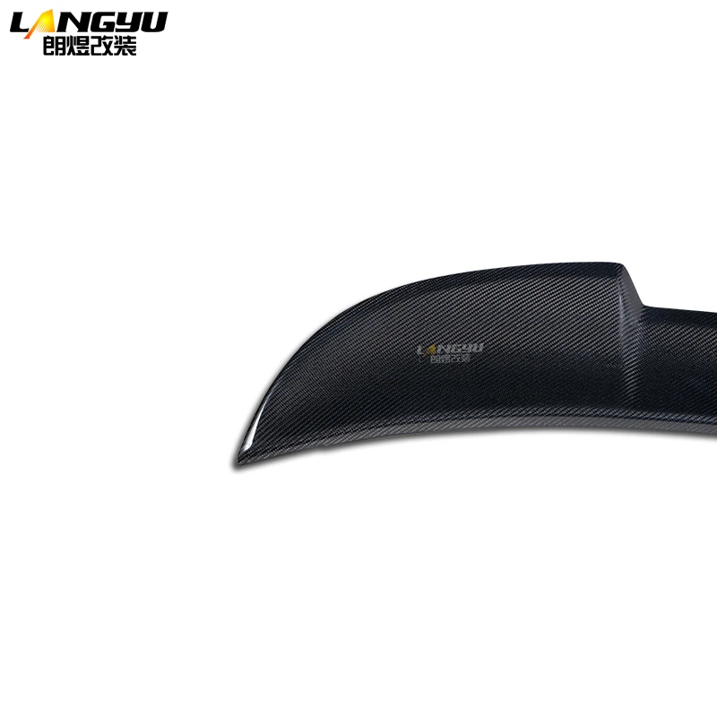 For Ford Mustang GT I-4 V6 V8 GT350 S550 2015 2016 2017 MMD V-Series Style Real Carbon Fiber Rear Trunk Spoiler Wing Tail Boot | Автомобили