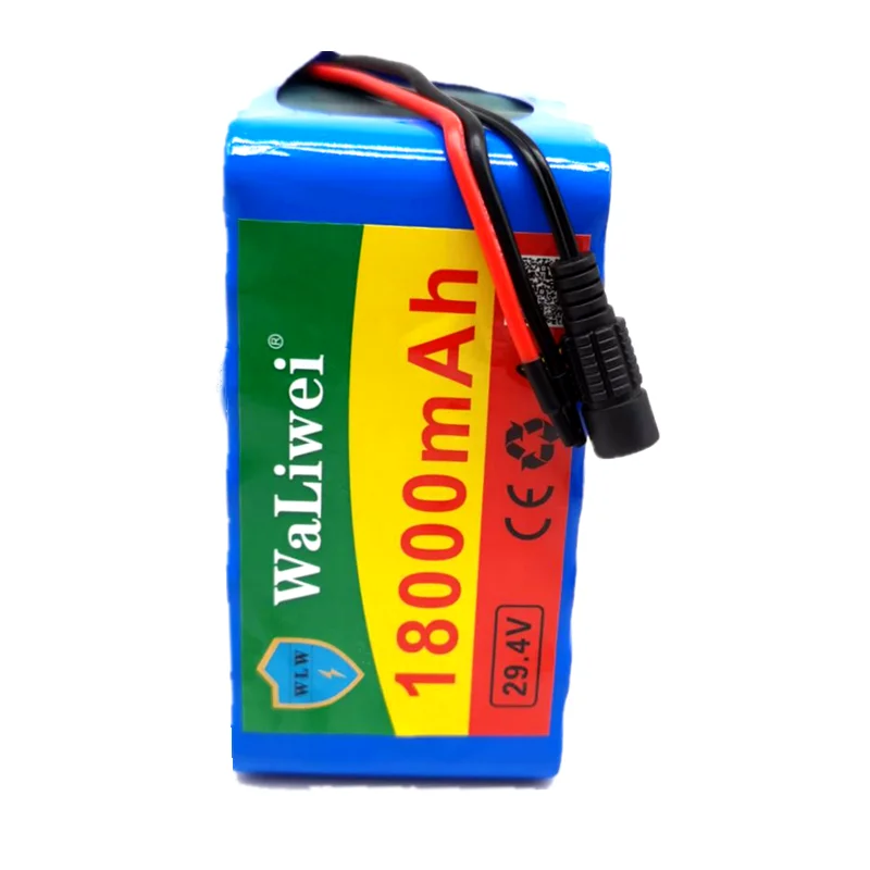 Литий ионный аккумулятор для инвалидного электрического велосипеда 29 4 в 18 Ач 7S5P