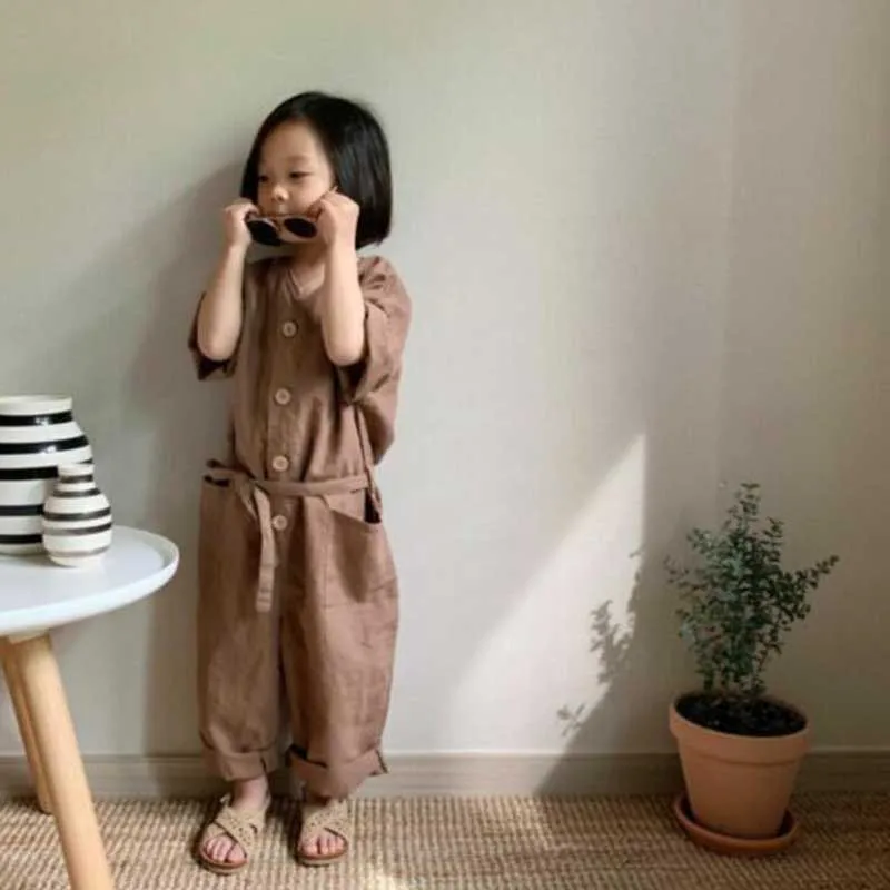 Комбинезон для девочек MILANCEL комбинезоны с v-образным вырезом мальчиков детский