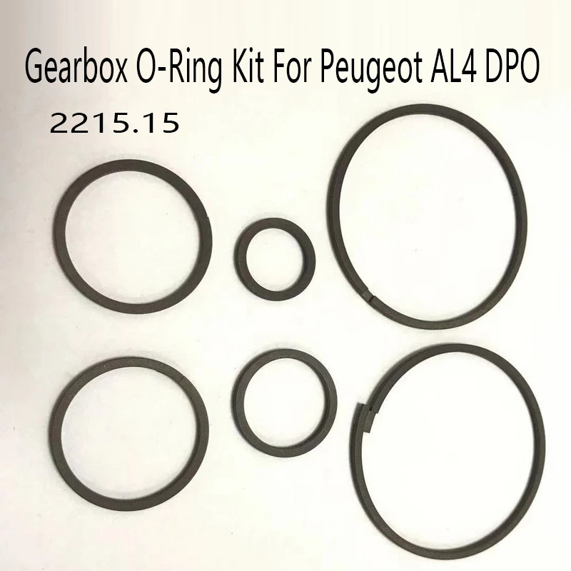 

Car Accessories 2215.15 Oil Seal Rings Kit for Auto Transmission Parts AL4 DPO Peugeot Gearbox O-Ring Kit