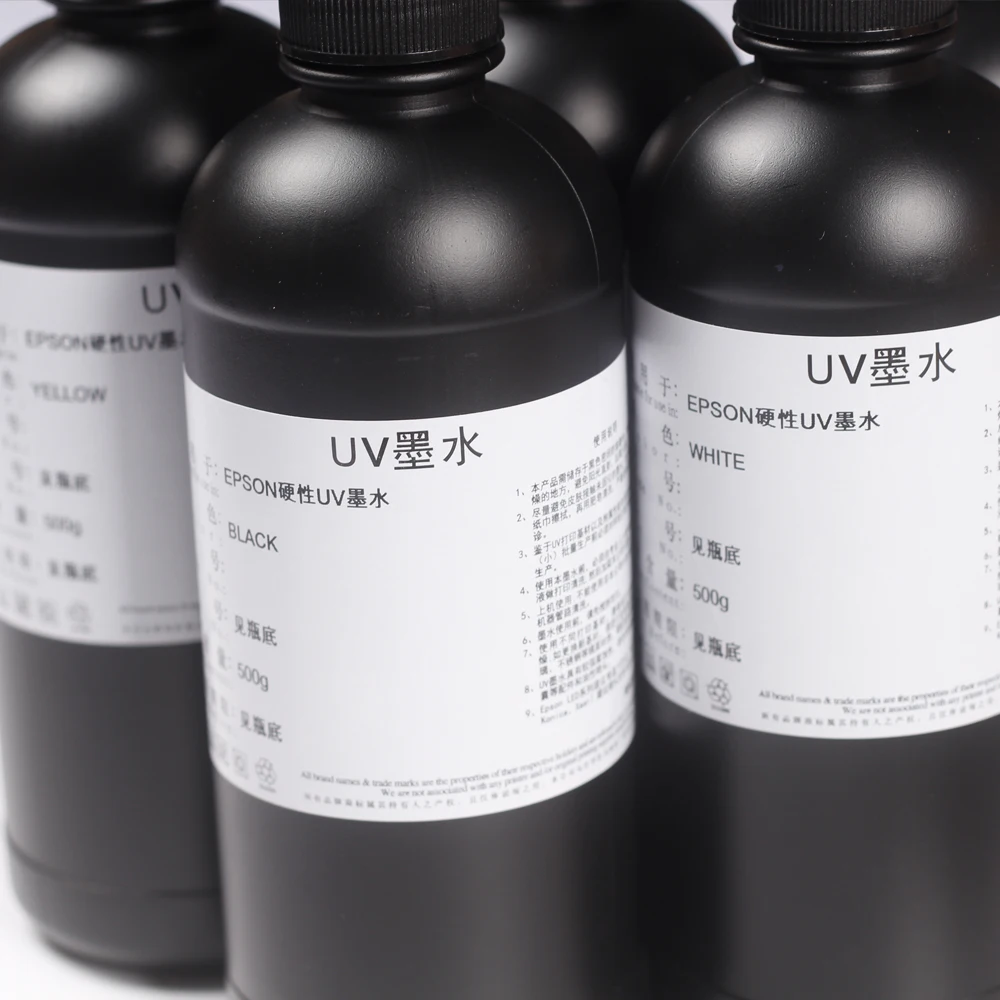 500 мл гибкие кожаные чернила для Epson UV планшетный принтер A3 A4 A2 L805 R1390 L1800 R2000 УФ