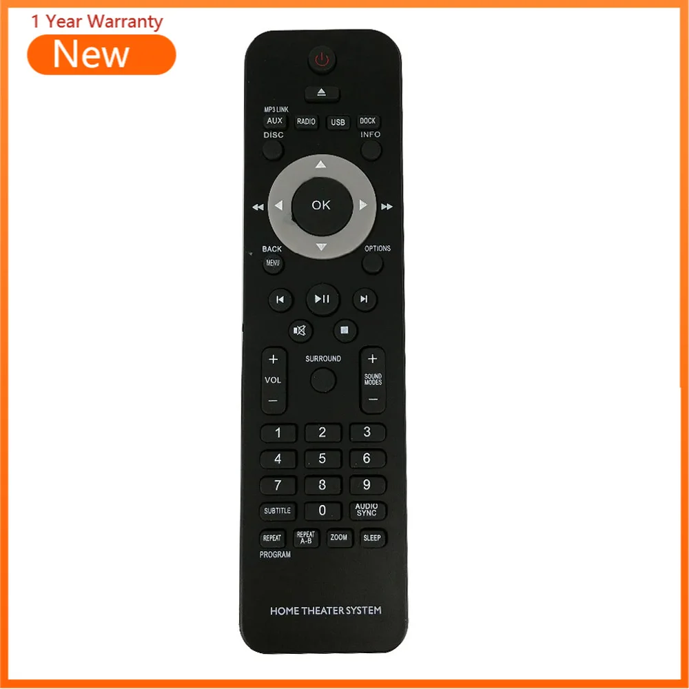 New Original For Hilips Home Theater System LCD TV Remote Control For HTS8100 Hts8140 HTS6515 Fernbedienung