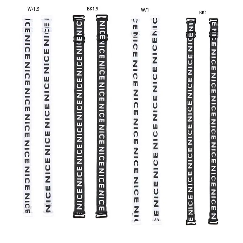 Для женщин и девочек декоративная вышивка хорошее буквы бретельки бюстгальтера
