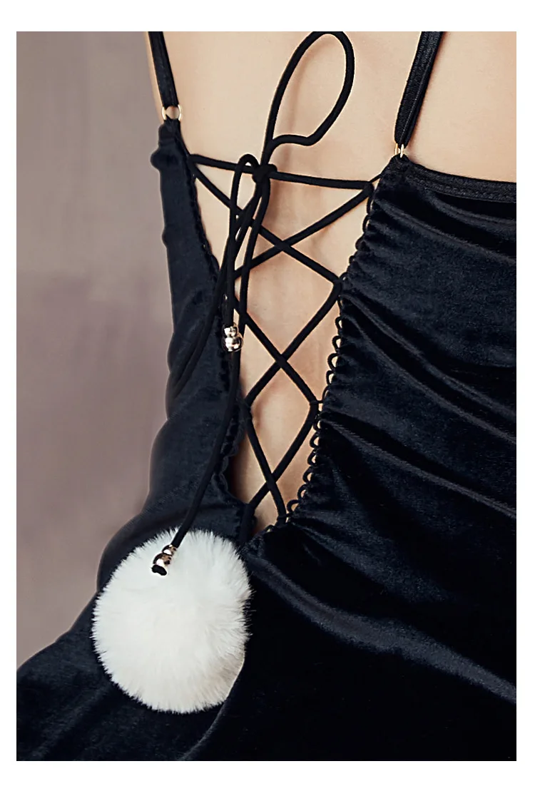 Эротическое нижнее белье американская одежда бархатное боди женская пижама с