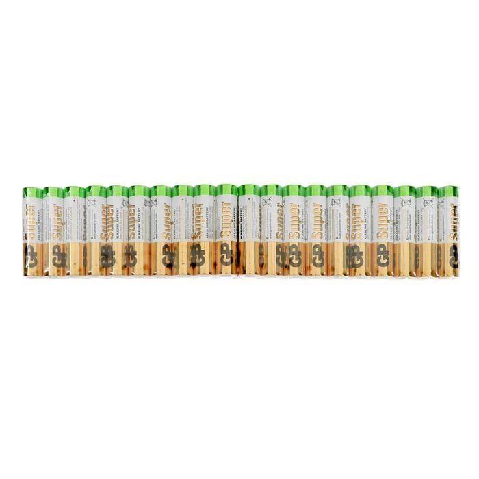 Батарейка алкалиновая GP Super ААA LR03-80BOX 1.5В набор 80 шт. 7085498 | Электроника