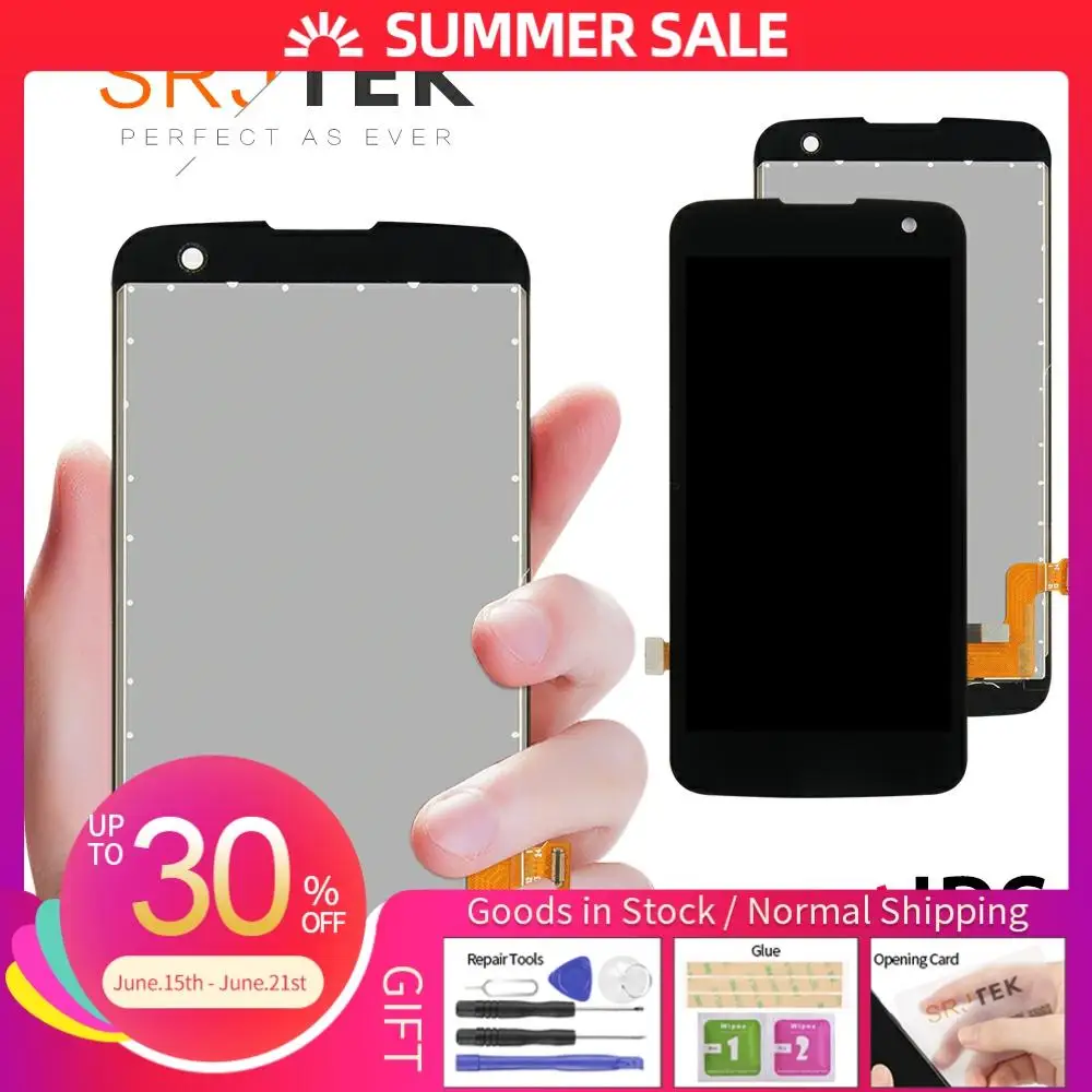 4 5 &quotдля LG K4 LTE K120 LCD K121 K120F дисплей панель сенсорный экран дигитайзер Сенсорное