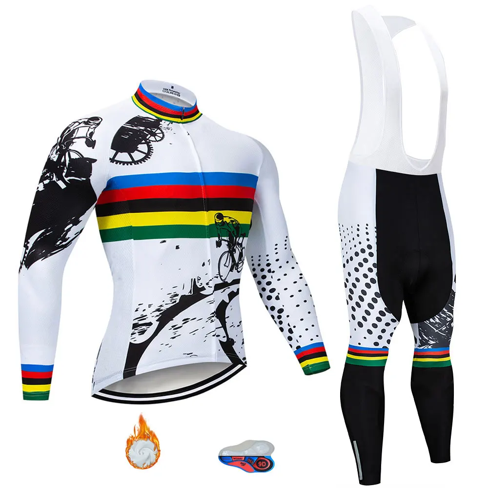 Комплект одежды для велоспорта Moxilyn Pro с длинным рукавом высококачественные