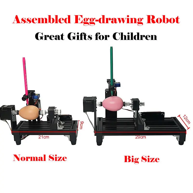 

Assembled eggdraw eggbot egg-drawing robot drawing machine on egg and ball for education children 220V 110V