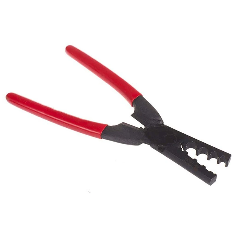 Обжимные щипцы, Обжимные Щипцы, трубчатые Обжимные Щипцы, инструмент для технического обслуживания кабеля для трубчатых клемм Pz 10-35 (красны...
