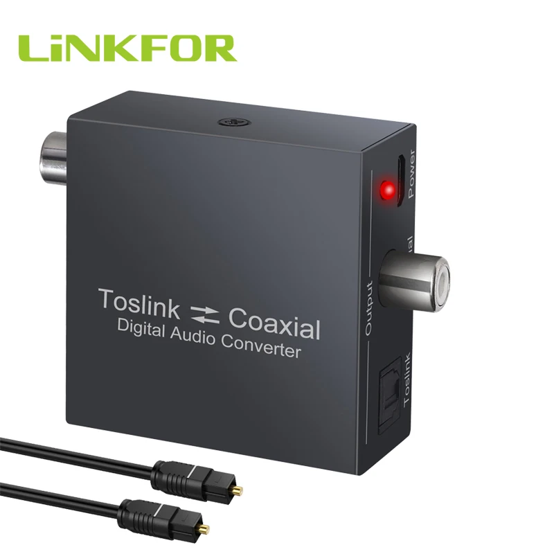 LiNKFOR оптико коаксиальный и для оптического двунаправленного Swtich цифровой Опора