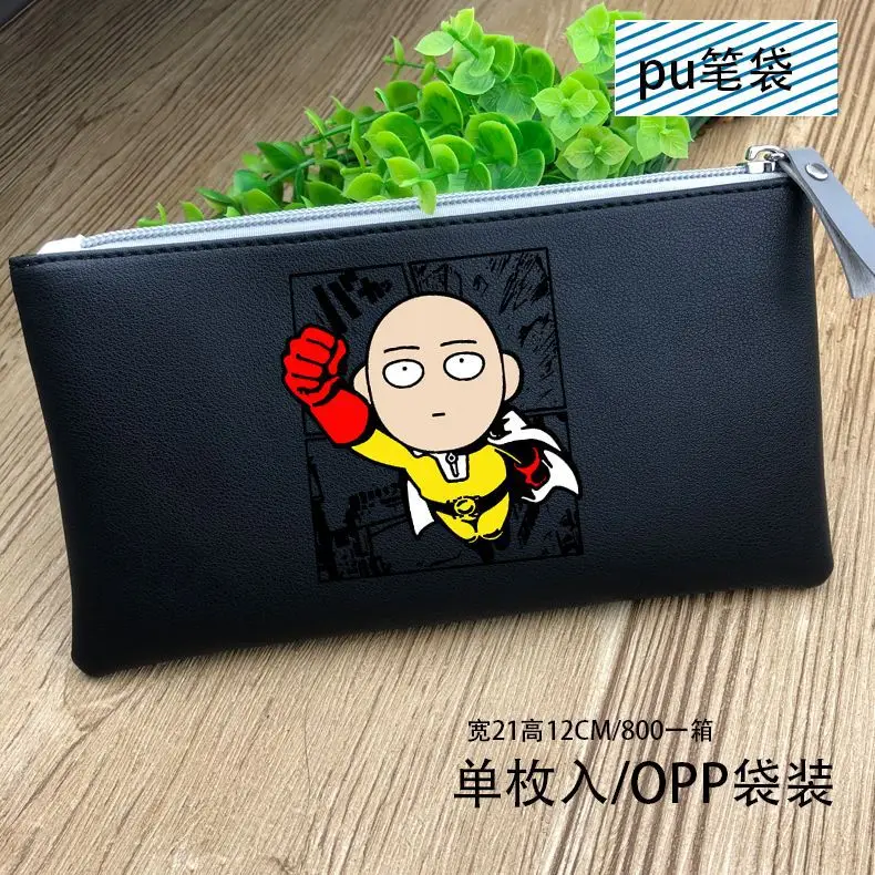 Длинный кошелек из искусственной кожи для мужчин и женщин Аниме One Punch Man сумочка