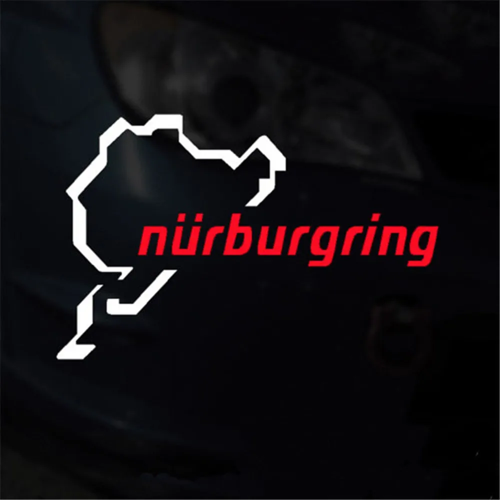 

Classic DesignCar Stickers The Racing Track Nurburgring Sticker Car Deca CarWaterproof Auto Sunscreen Car-Sticker KK