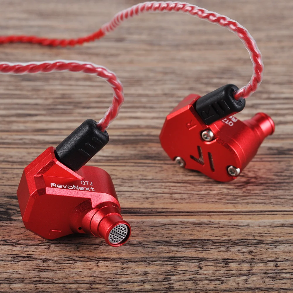 Revonext QT2s 2DD+ 1BA гибридные наушники в ухо HIFI DJ монитор для бега спортивные наушники ушные наушники гарнитура вкладыши обновленный QT2
