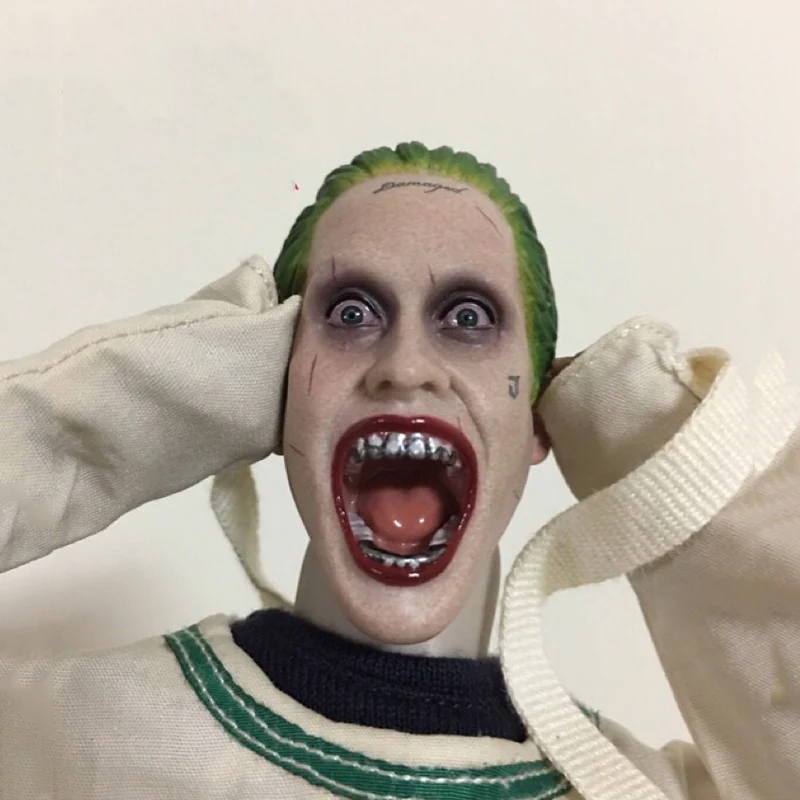 Масштаб 1/6 крик Джокер Джаред Leto 1:6 Мужская голова Лепка для горячих игрушек DIY