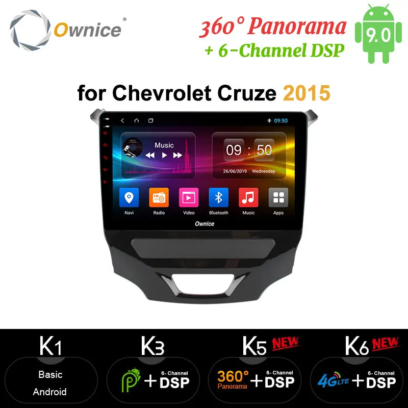 Ownice Android 9 0 Octa 8 Core автомобильный мультимедийный DVD carplay OBD радиостанция DAB + 4