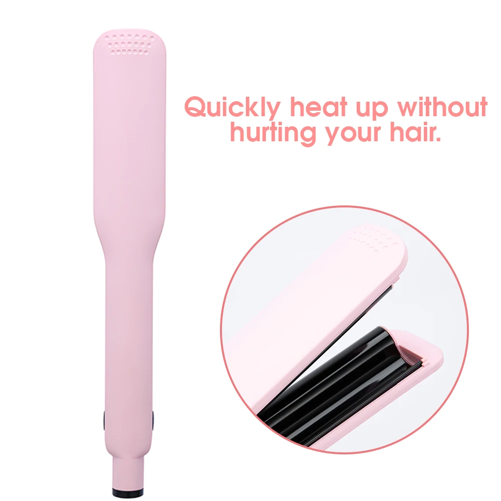 

Mini Curling Iron PTC Flat Iron 200 Degree Centigrade Heating Hair Straightener Professional Styling Head Hairstyles And Tools