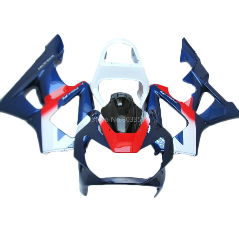 

Full Body Fairing kits Fit For HONDA CBR900RR 929 00 01 cbr929 Injection Blue Red White fairings CBR 929 2000 2001 Grateful GR55