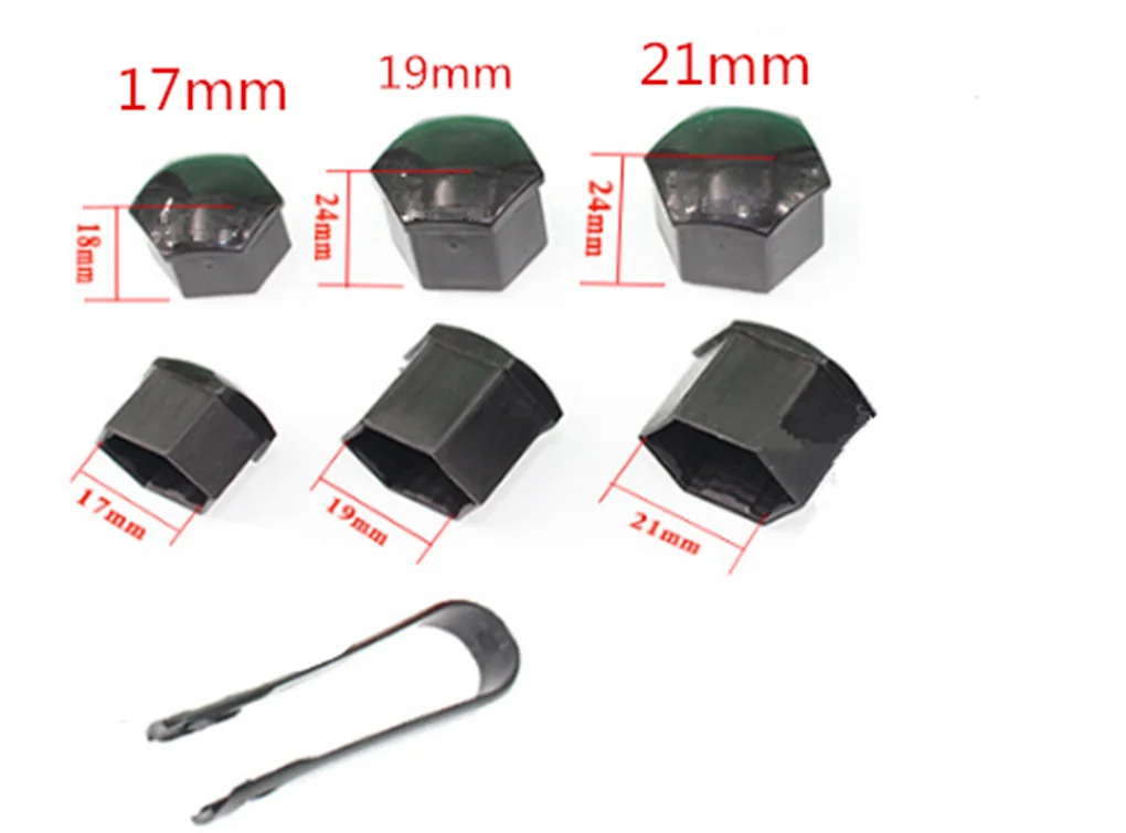 

20Pcs car wheel nut cap screw housing decoration 17mm 19mm 21mm for Insight Odyssey Passport Pilot Prelude Wagovan
