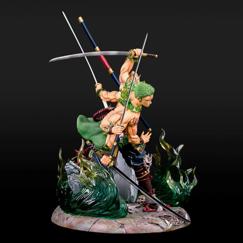 30 см аниме One Piece The Straw Hat Пираты ророноа Зоро санторой сцены статуя экшн фигурка
