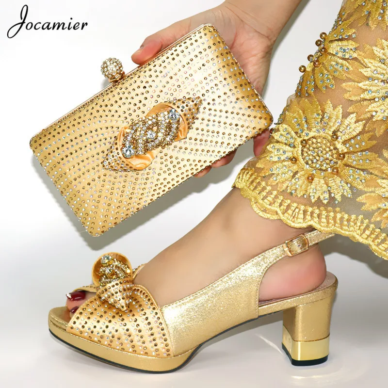 Новое поступление серебристые женские туфли и сумочка в комплекте для вечеринок