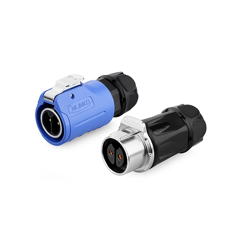

Cnlinko LP20 M20 waterproof connector 2.4pin aviation docking socket for robot electronic drone equipment free shipping